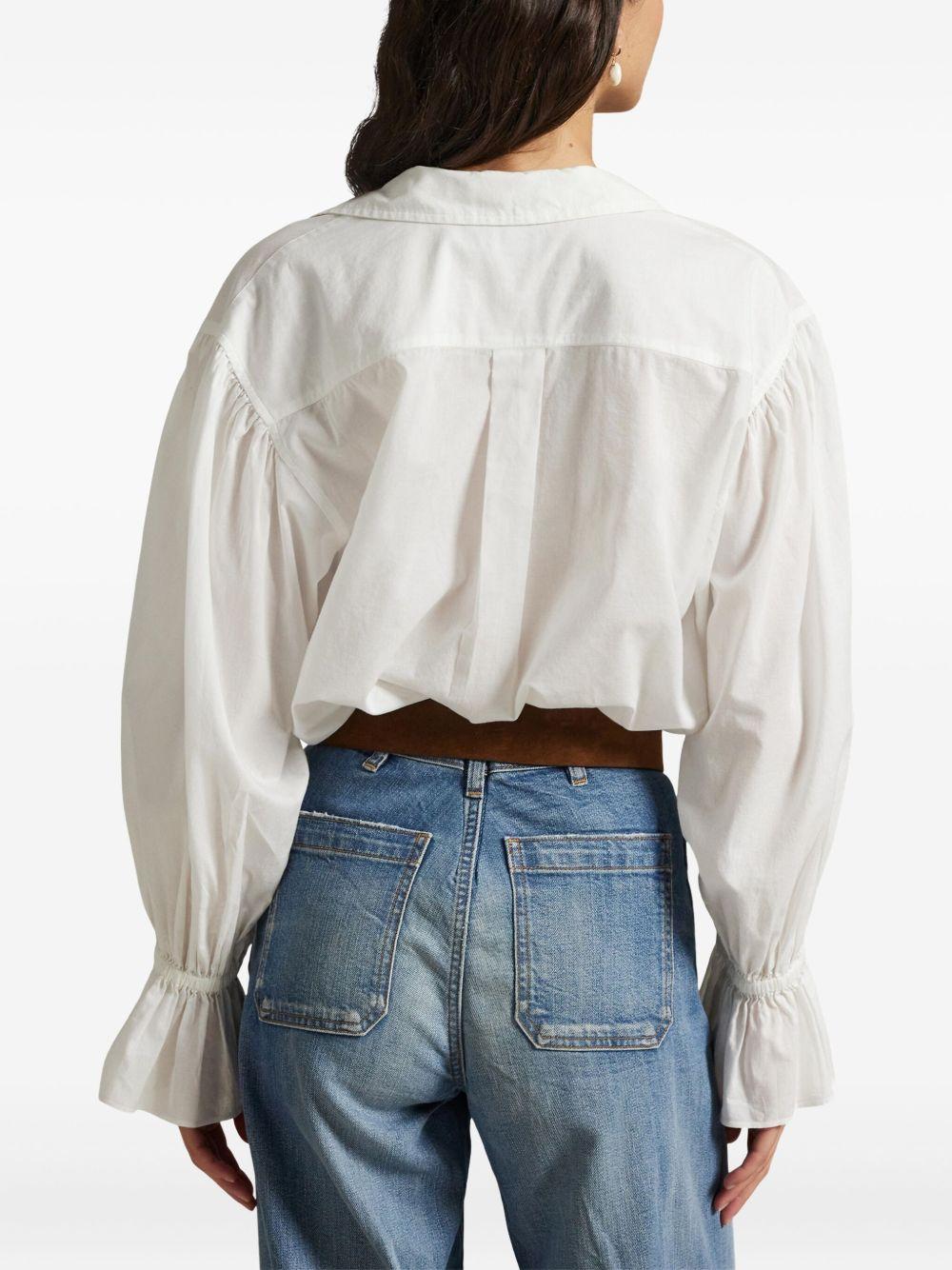 POLO RALPH LAUREN Camicia in cotone bianco 