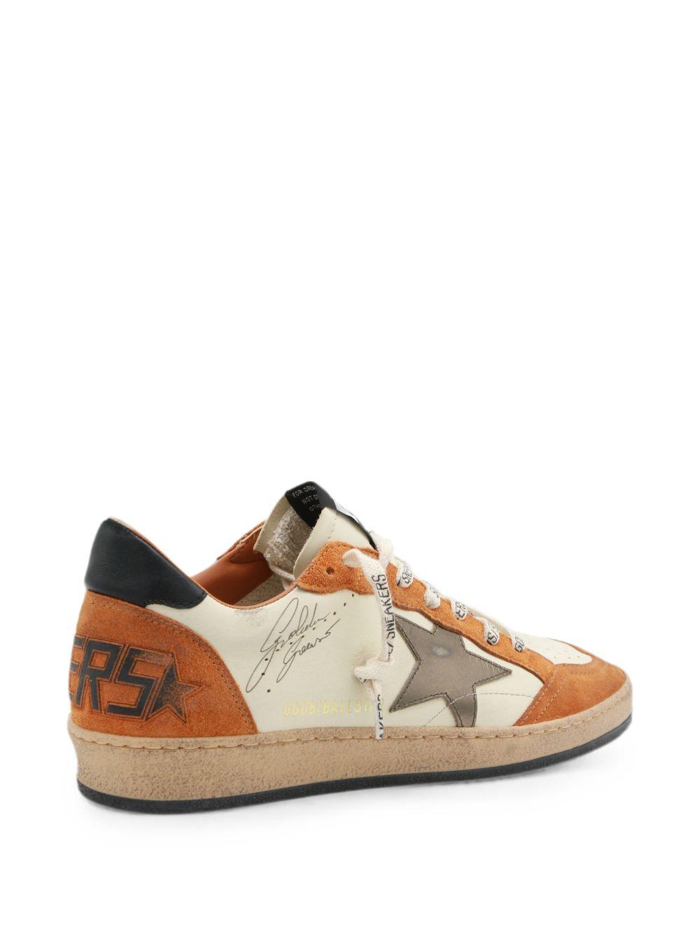 GOLDEN GOOSE Sneakers Ball Star in pelle multicolore 