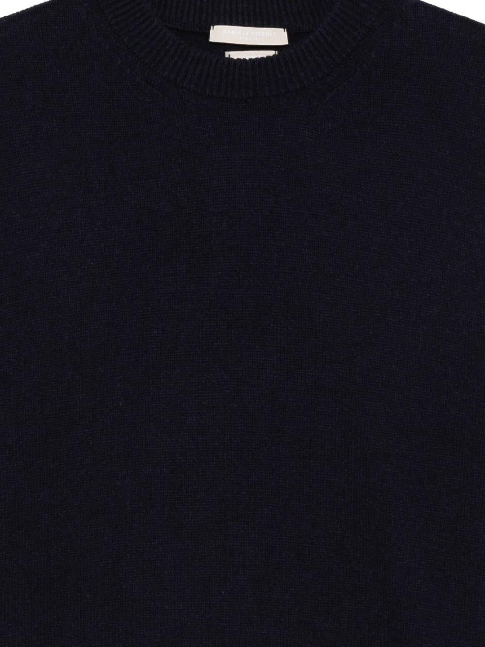 DANIELE FIESOLI Maglia in cashmere blu 