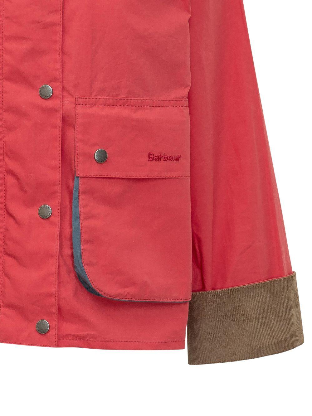 BARBOUR Giacca Spey rossa Barbour x Paul Smith 