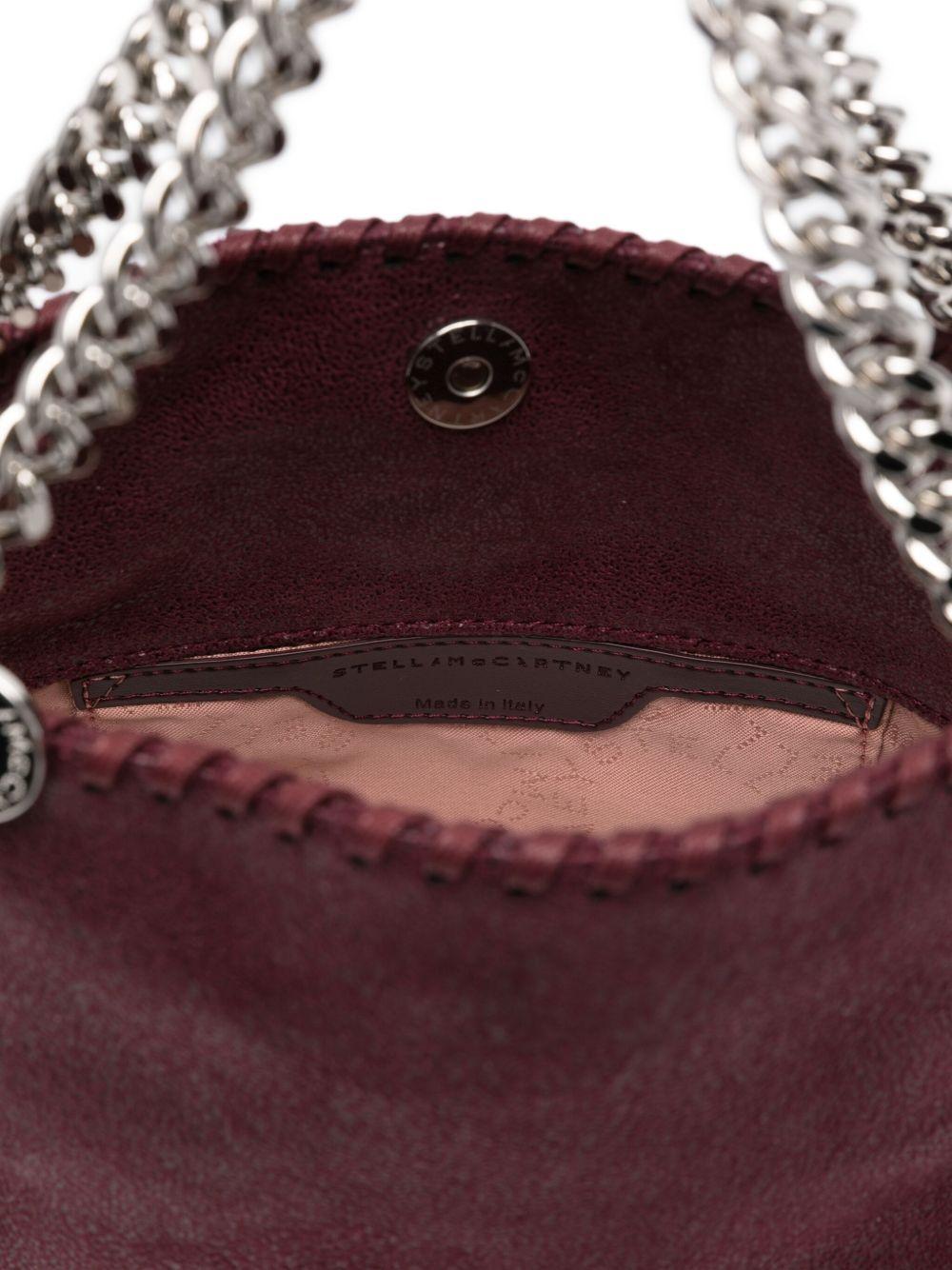 STELLA MCCARTNEY Borsa Falabella mini color prugna 