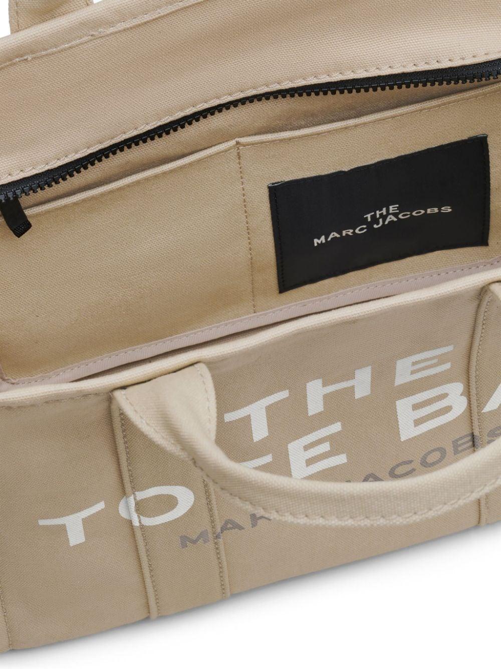 MARC JACOBS Borsa tote 'The Canvas Media' in cotone beige 