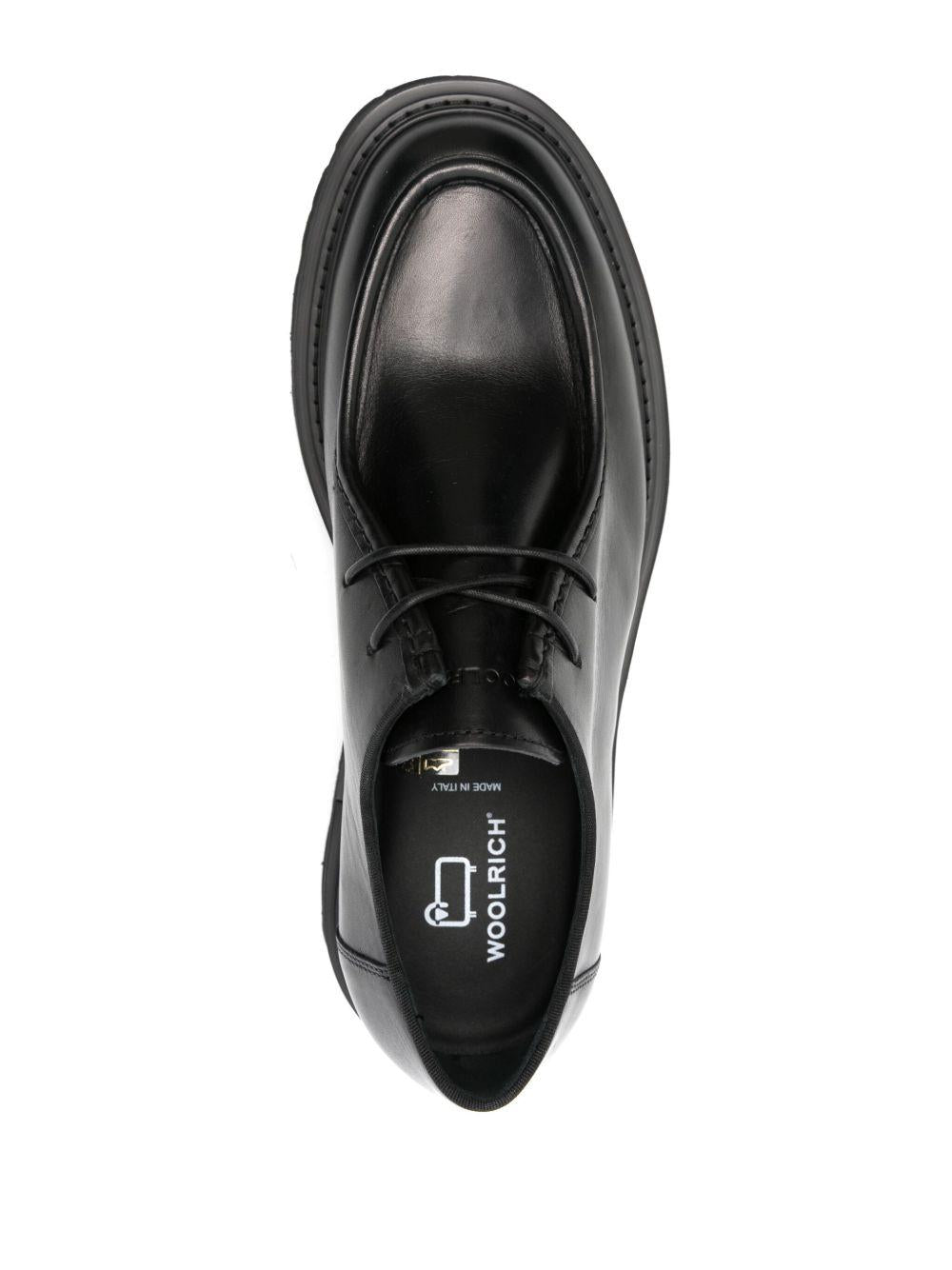 WOOLRICH Scarpe 'Derby' in pelle 