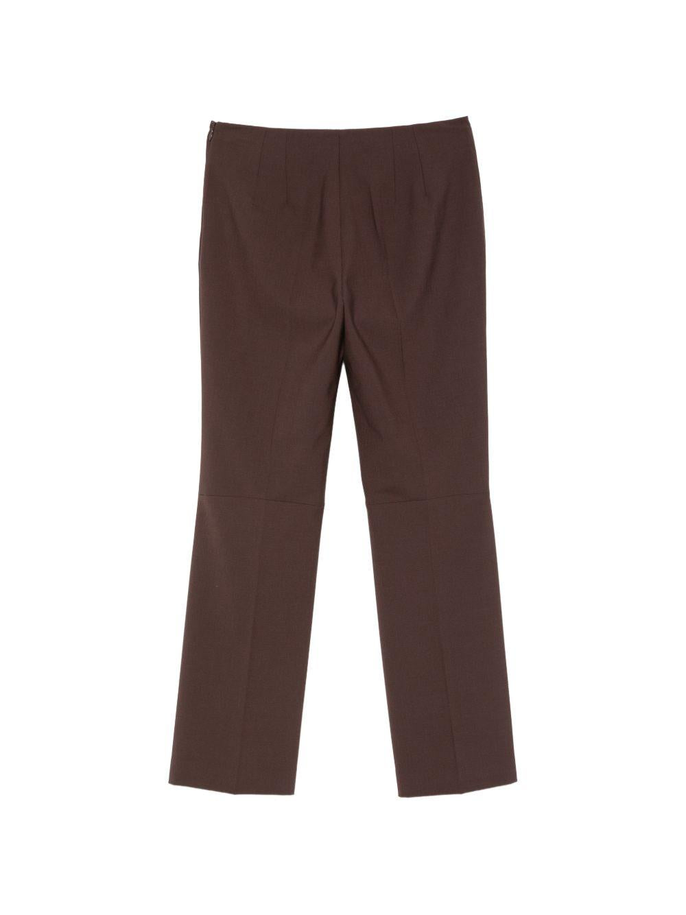 SEMICOUTURE Pantaloni Estefania marroni 