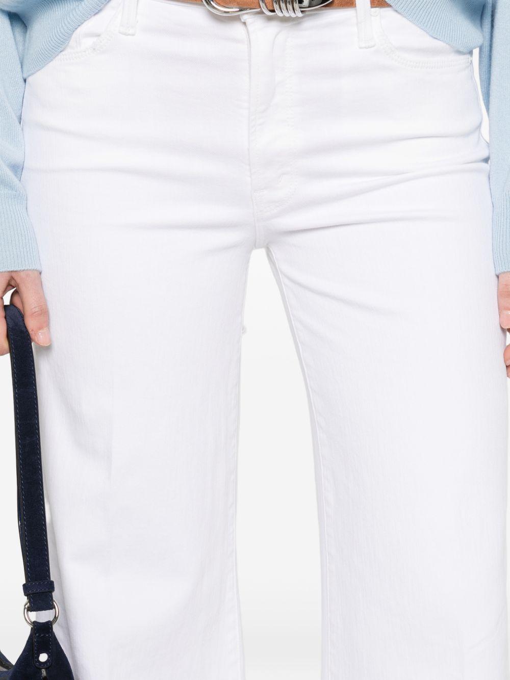 MOTHER Jeans Twister Sneak bianchi 