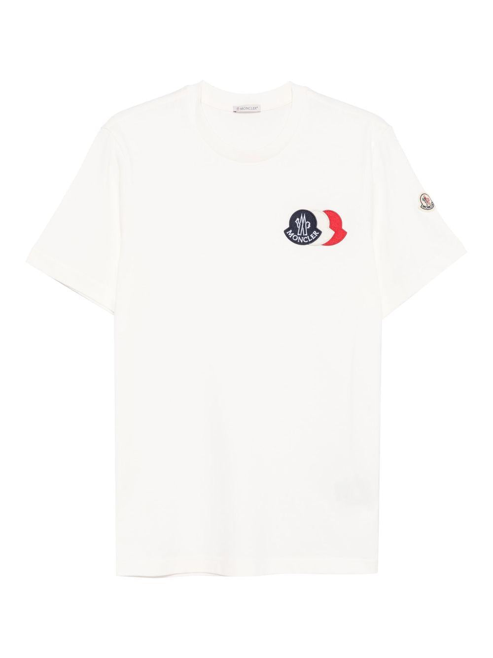 MONCLER T-shirt girocollo con logo 