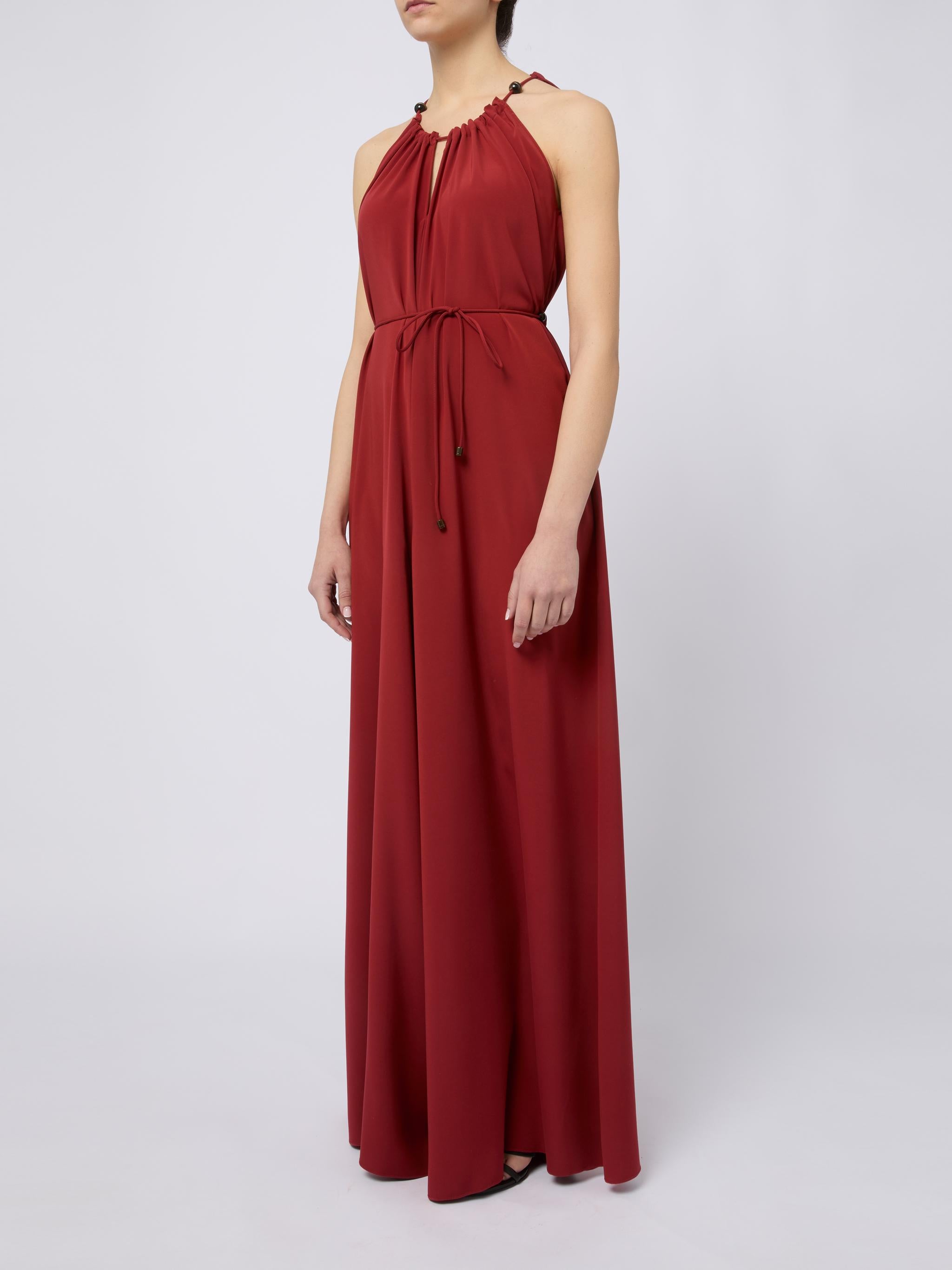 MAX MARA Tuta elegante Malamaro rossa 