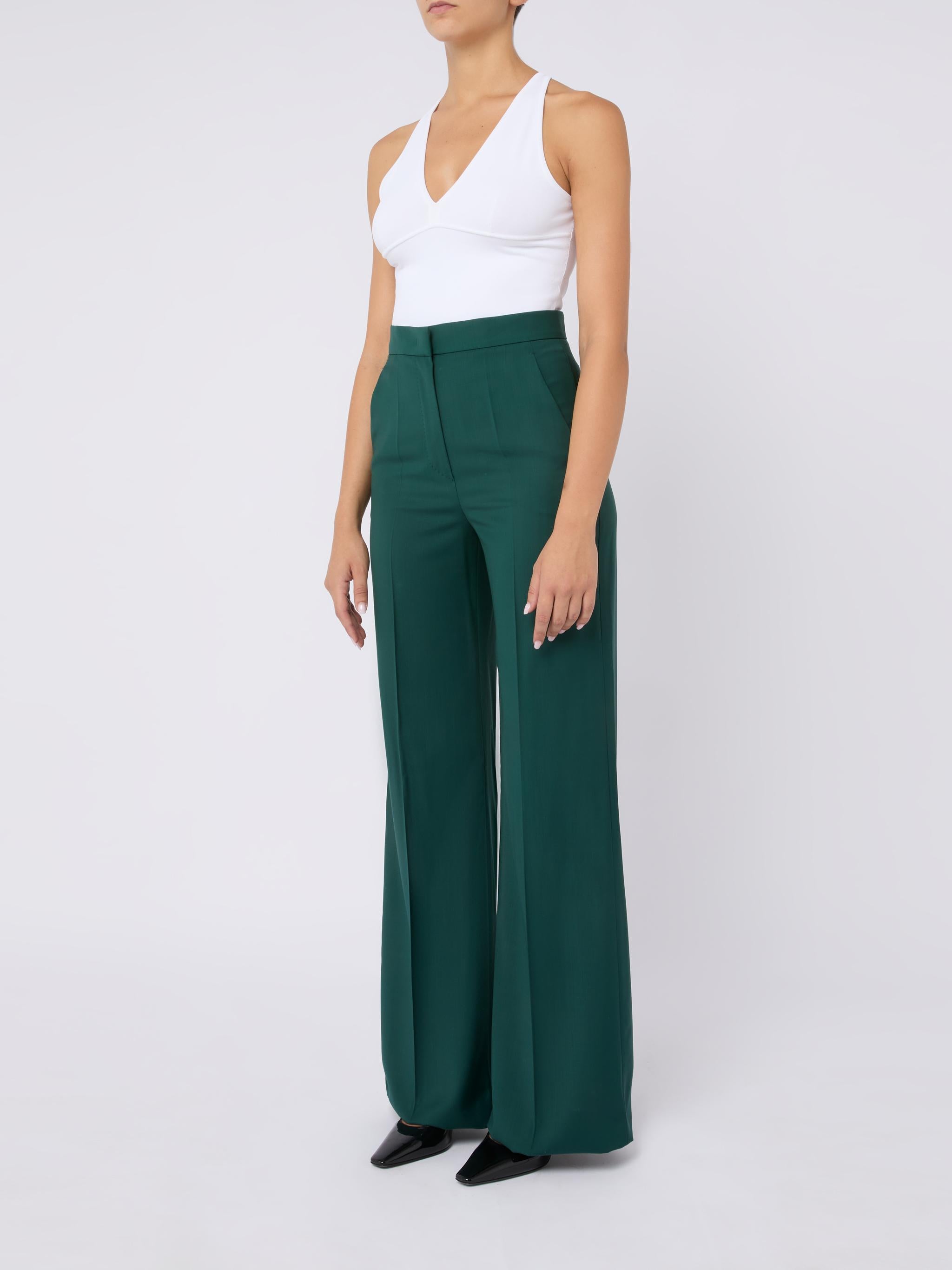 MAX MARA Pantalone 'Fernet' in tela di pura lana leggera 
