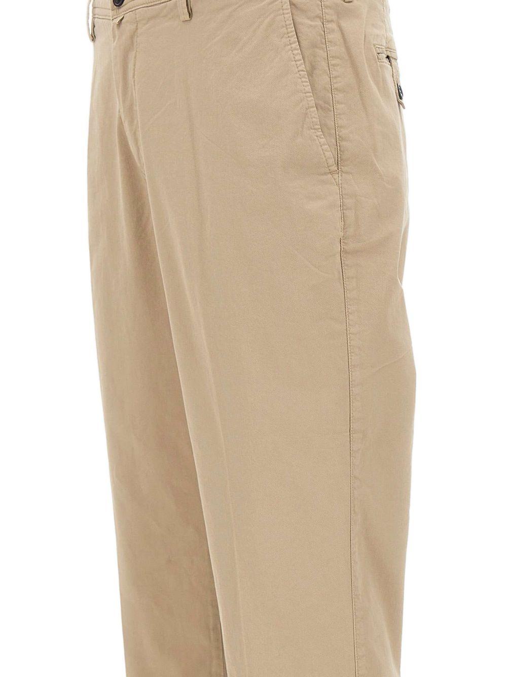 PEUTEREY Pantaloni in cotone beige casual 