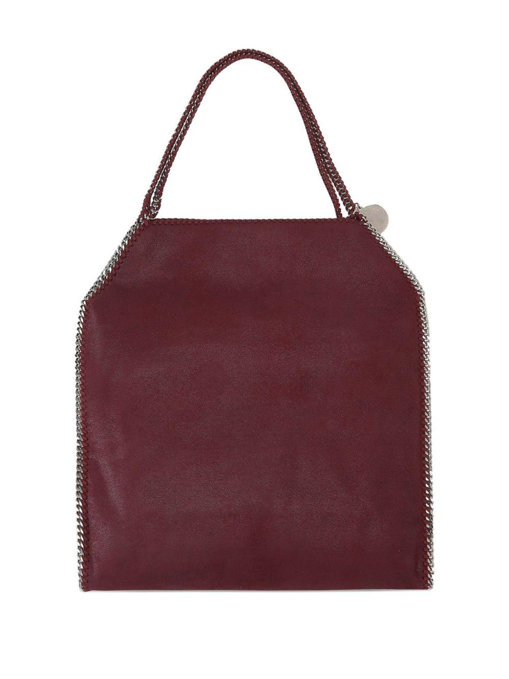 STELLA MCCARTNEY Borsa tote 'Falabella Baby Bella' grande bordeaux 