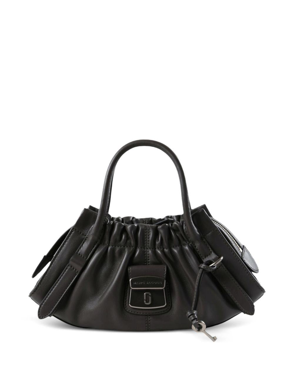 MARC JACOBS Borsa The Satchel Cristina grigio scuro in pelle 