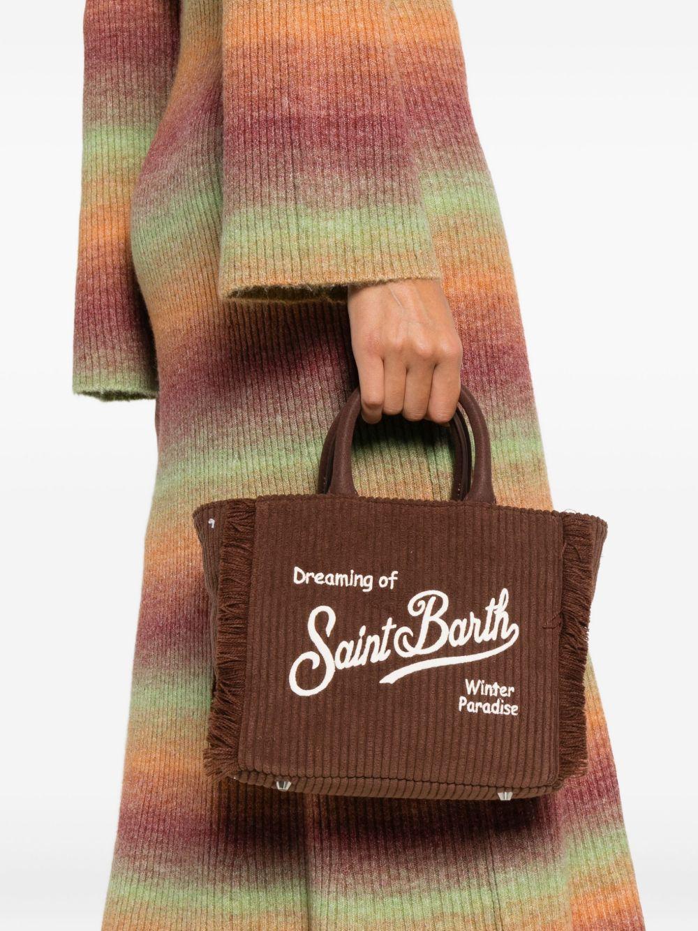 MC2 SAINT BARTH Borsa tote 'Vanity Mini Corduroy' 