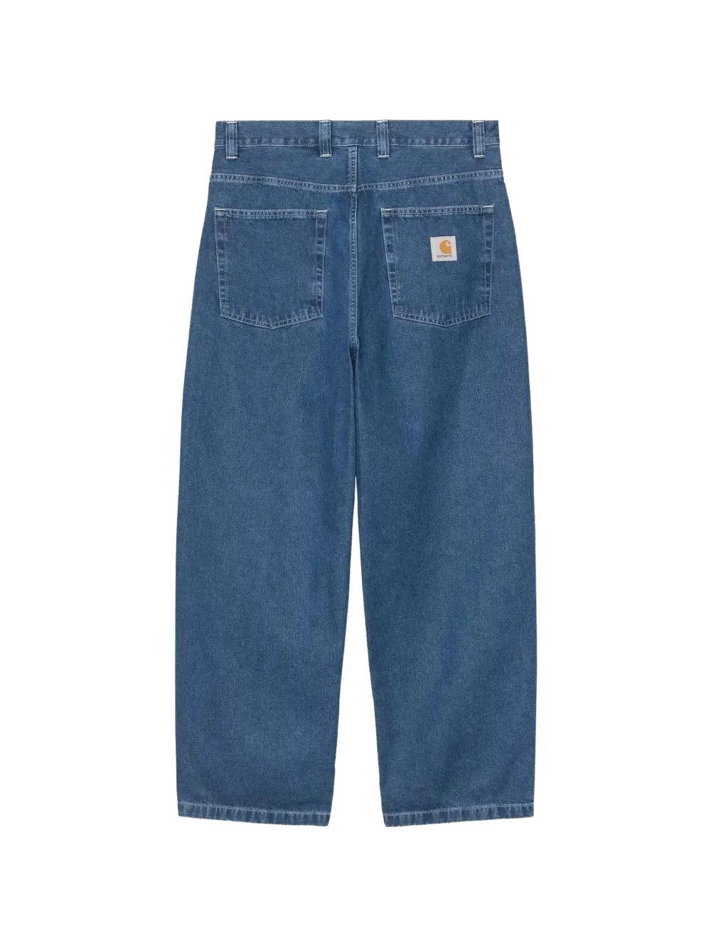 CARHARTT WIP Jeans lunghi in blu denim 