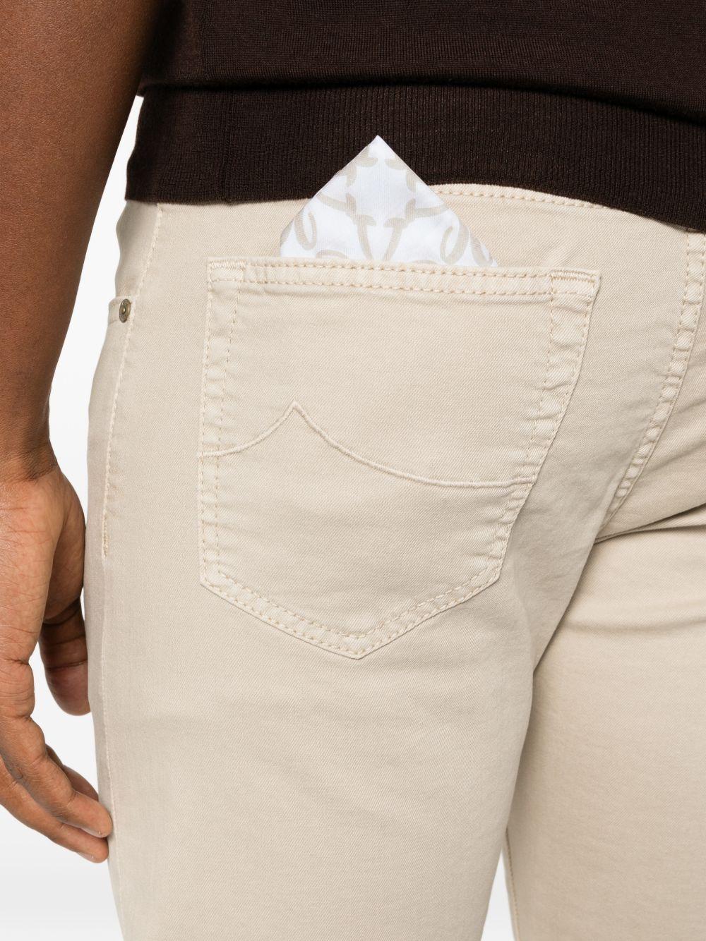 JACOB COHEN Jeans lunghi beige chiaro 