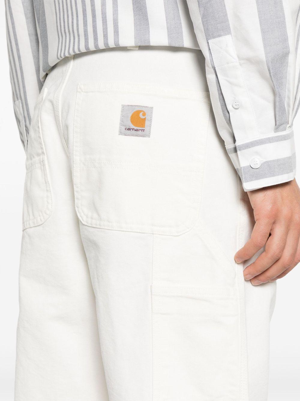 CARHARTT WIP Jeans in cotone bianco 