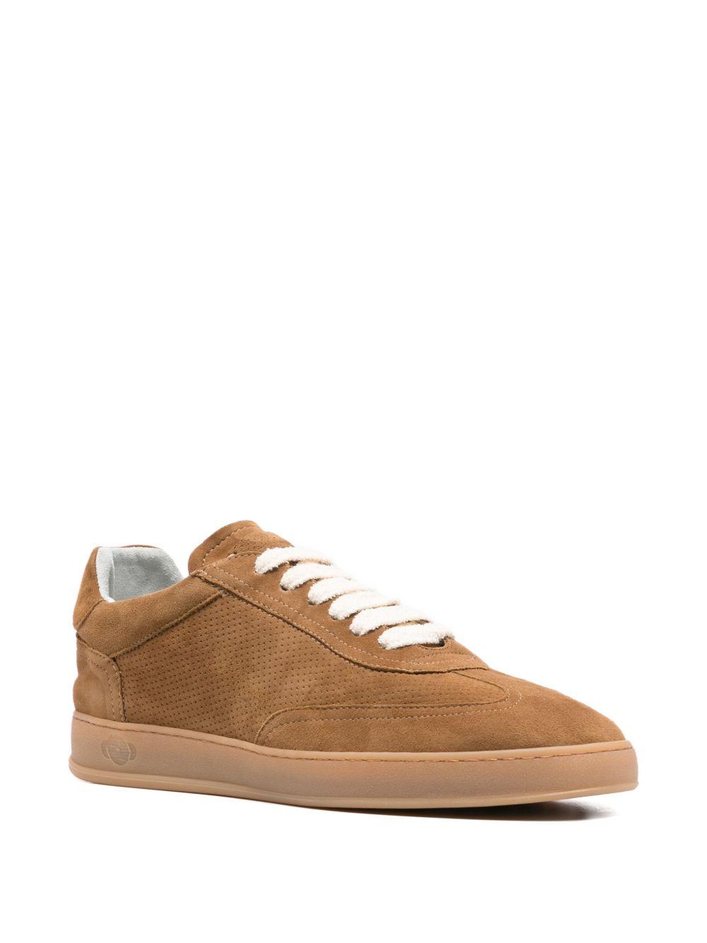SOLDINI 80 Sneakers Amalfi in camoscio marrone 