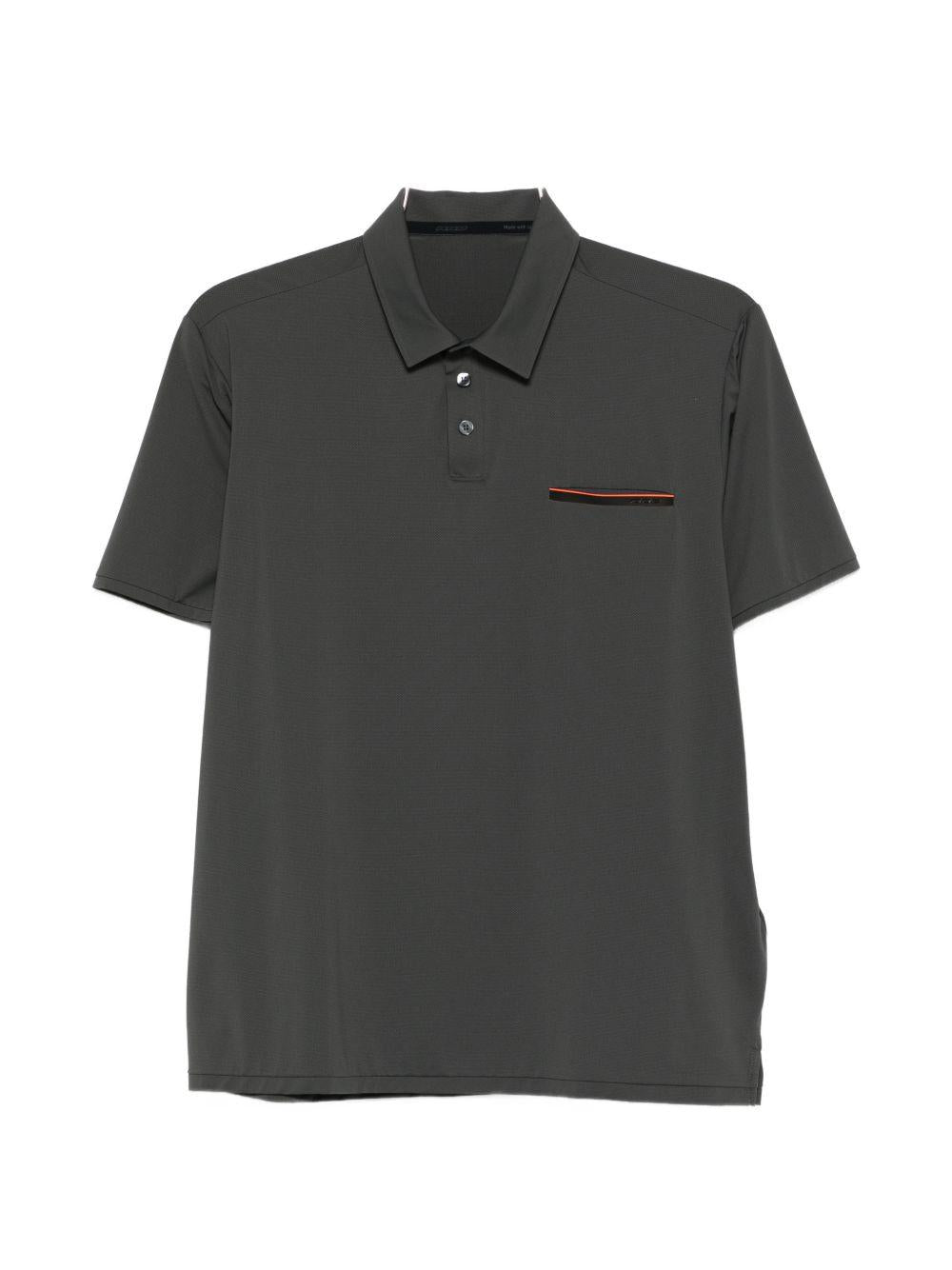RRD ROBERTO RICCI DESIGNS Polo con taschino verde 