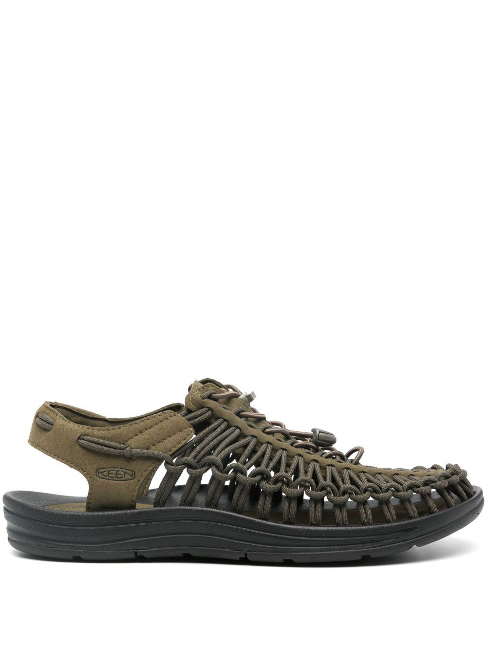 KEEN Sandali Uneek verdi con lacci 