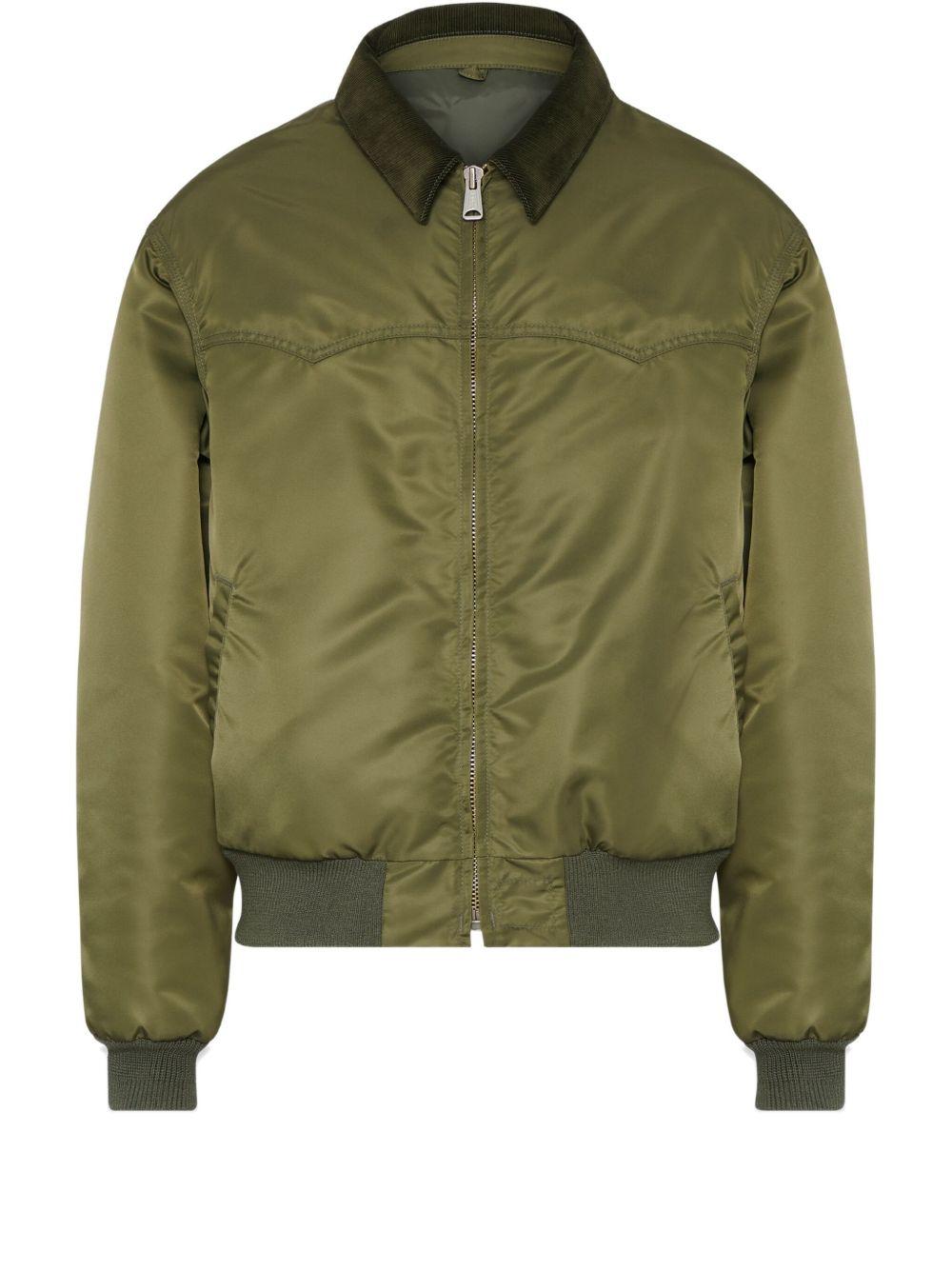MAISON MARGIELA Bomber con colletto a coste 