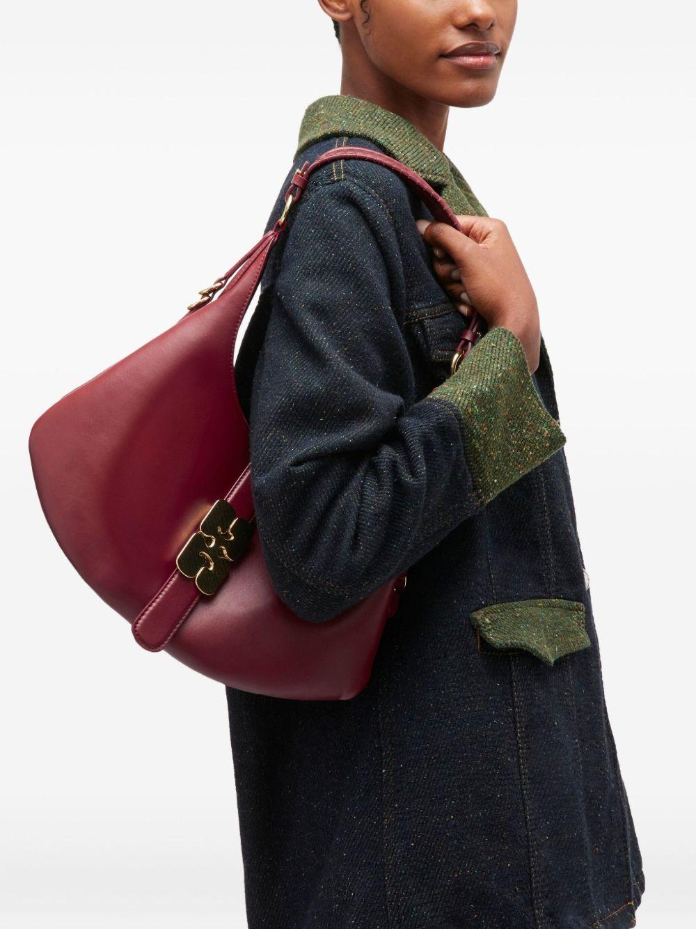 GANNI Borsa a spalla Kat small in pelle 