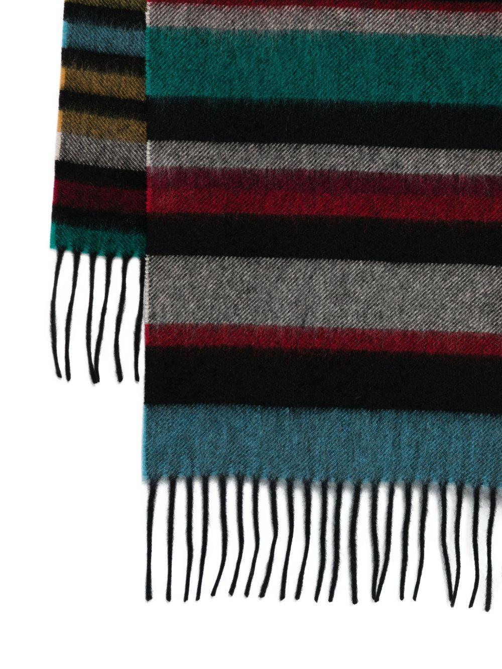 PAUL SMITH Sciarpa a righe in lana cashmere 