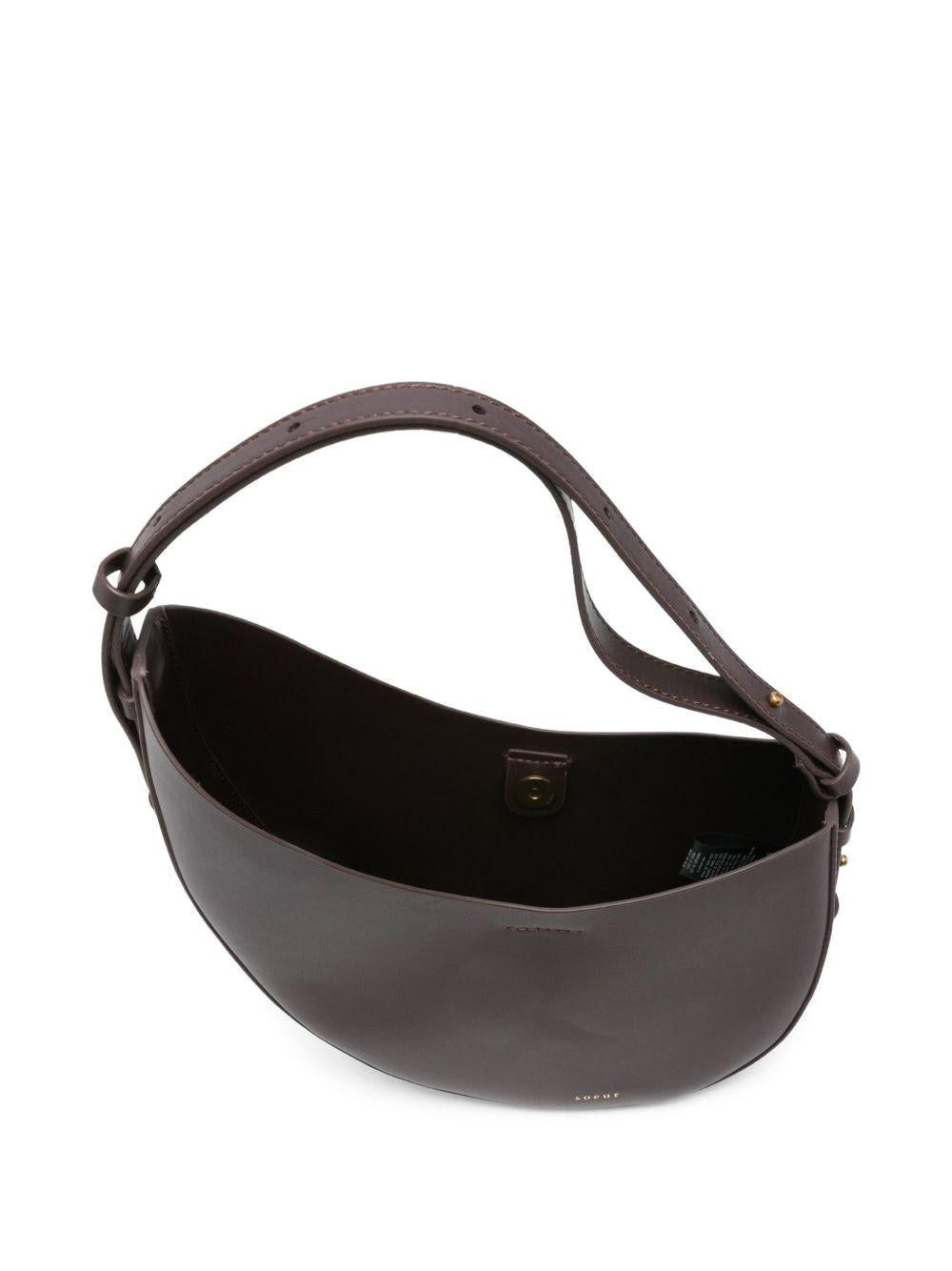 SOEUR Borsa a spalla Wino marrone 