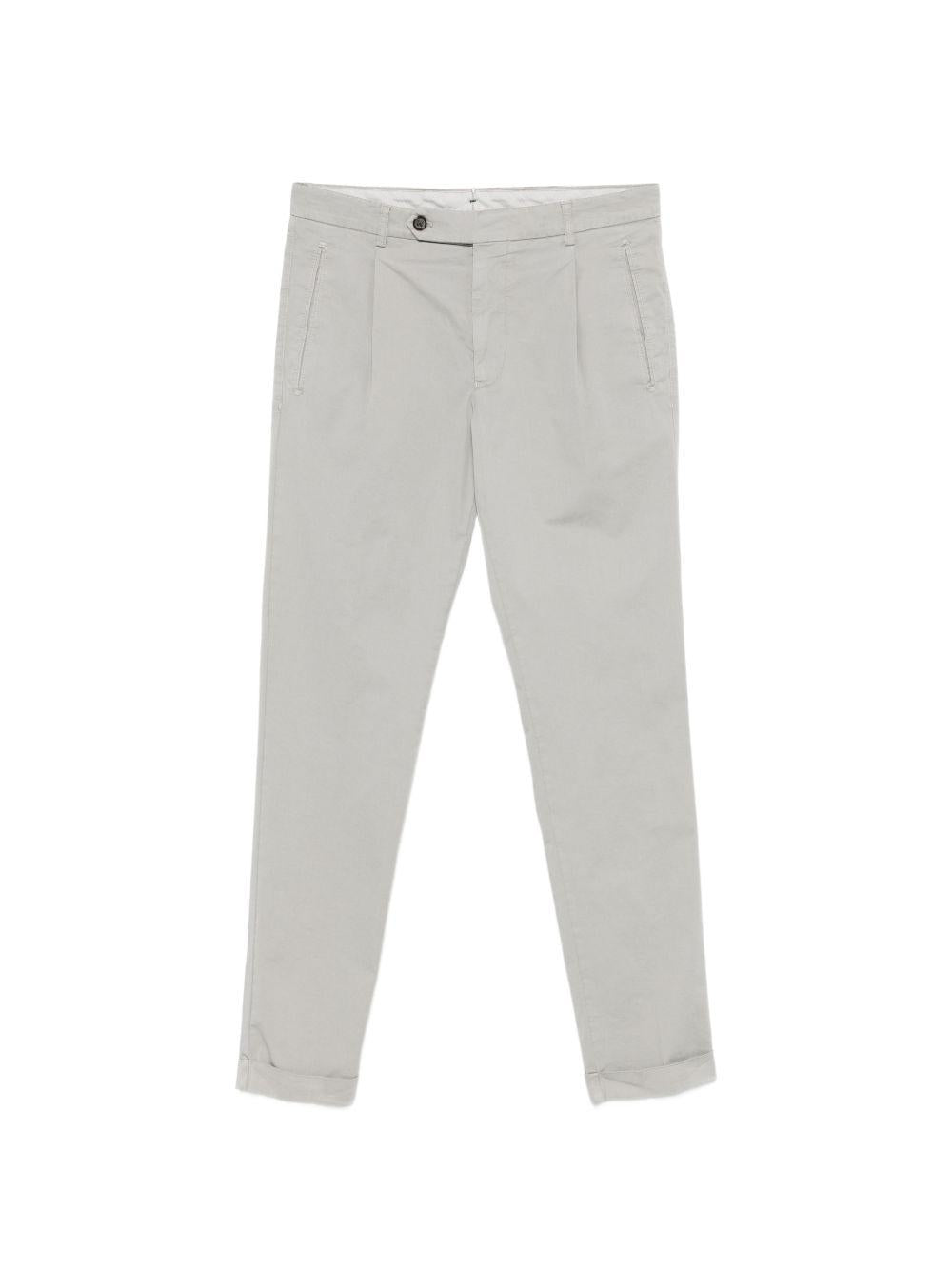 BERWICH Pantaloni Retro-GD in cotone grigio 