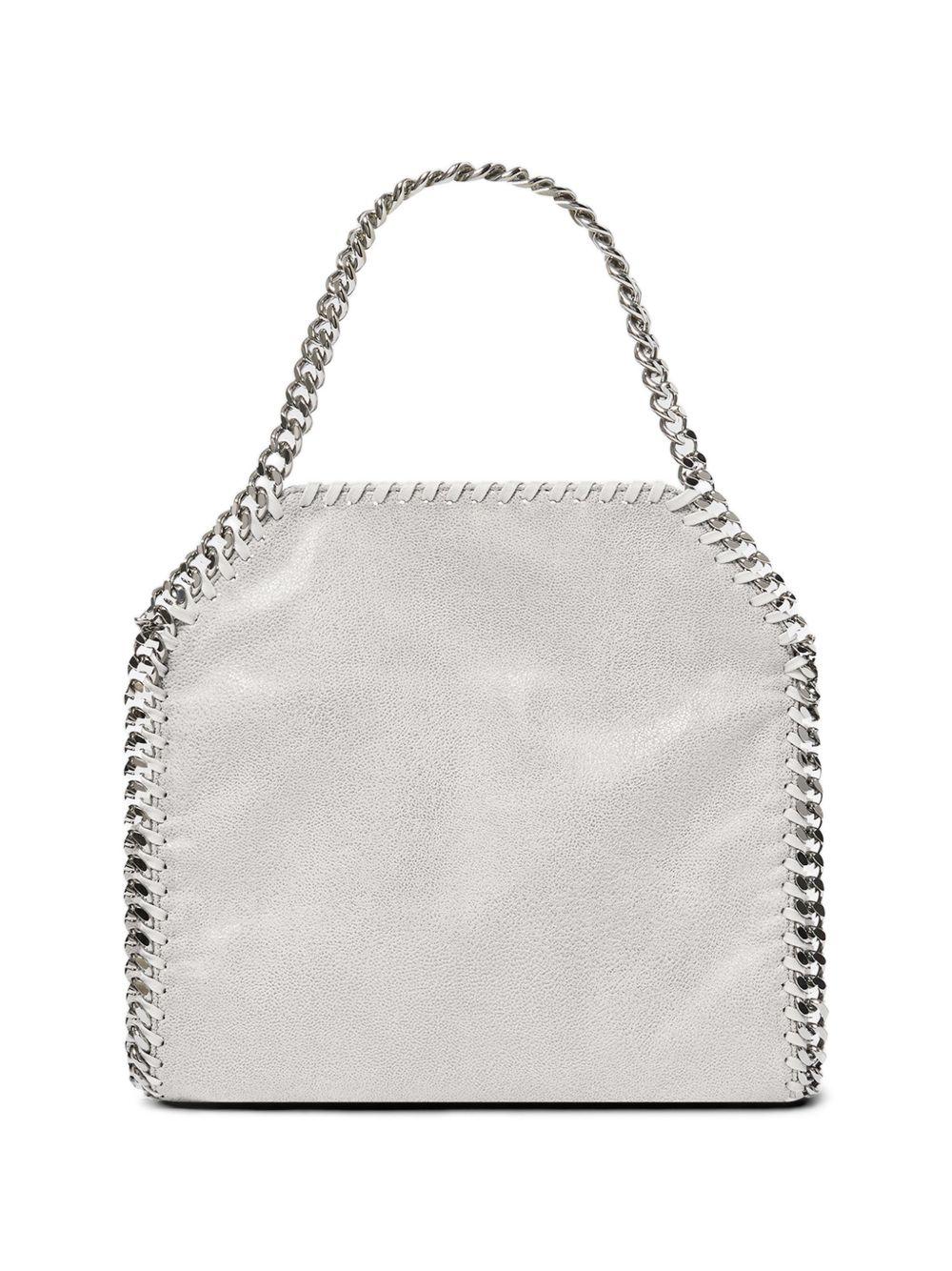 STELLA MCCARTNEY Borsa a tracolla Falabella mini grigia 