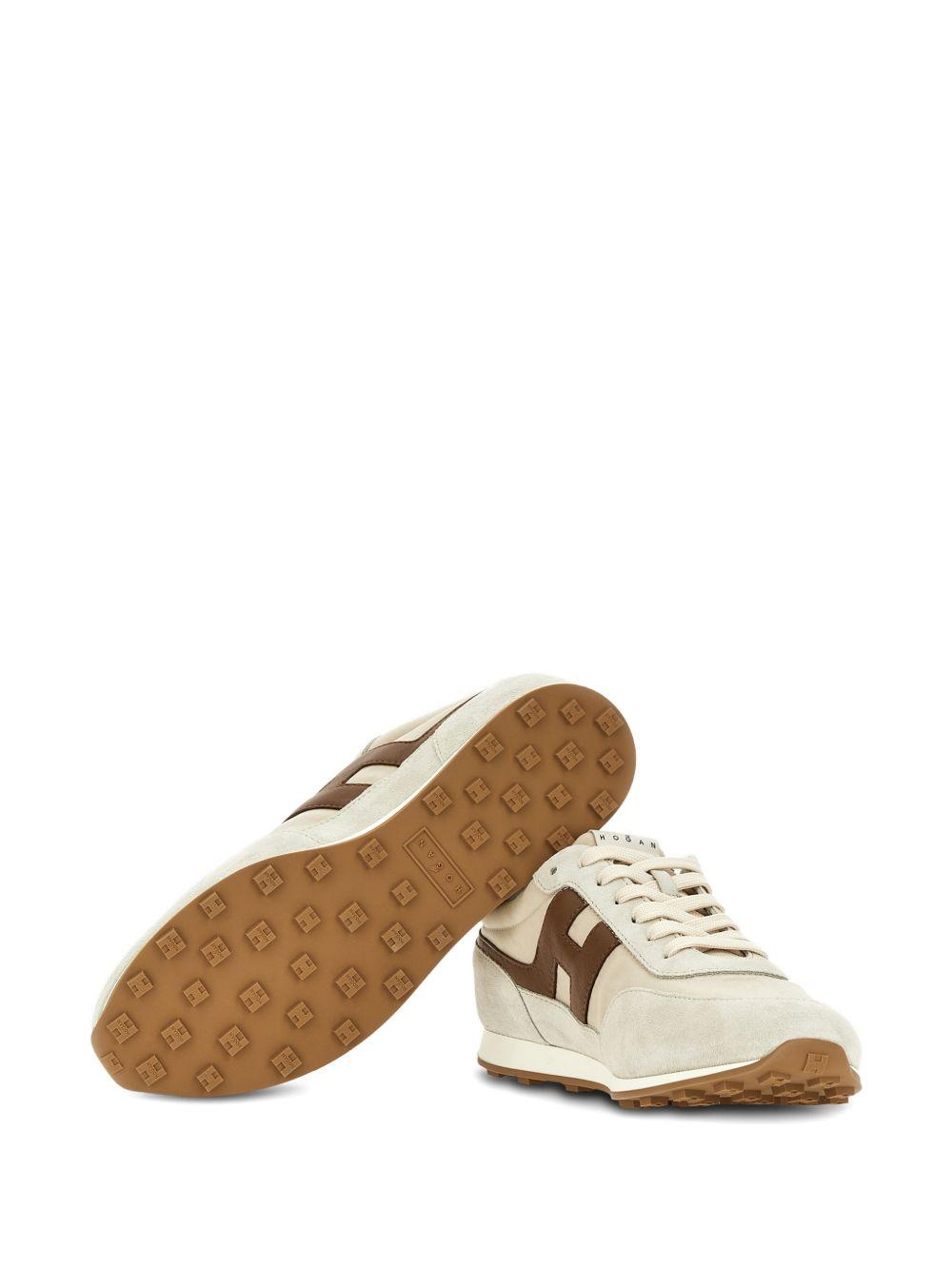 HOGAN Sneakers H699 Runner beige chiaro<BR/> 