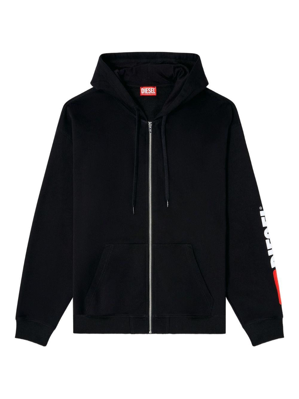 DIESEL Felpa con cappuccio 'S-Boxt-Zip-Hood-Div' 