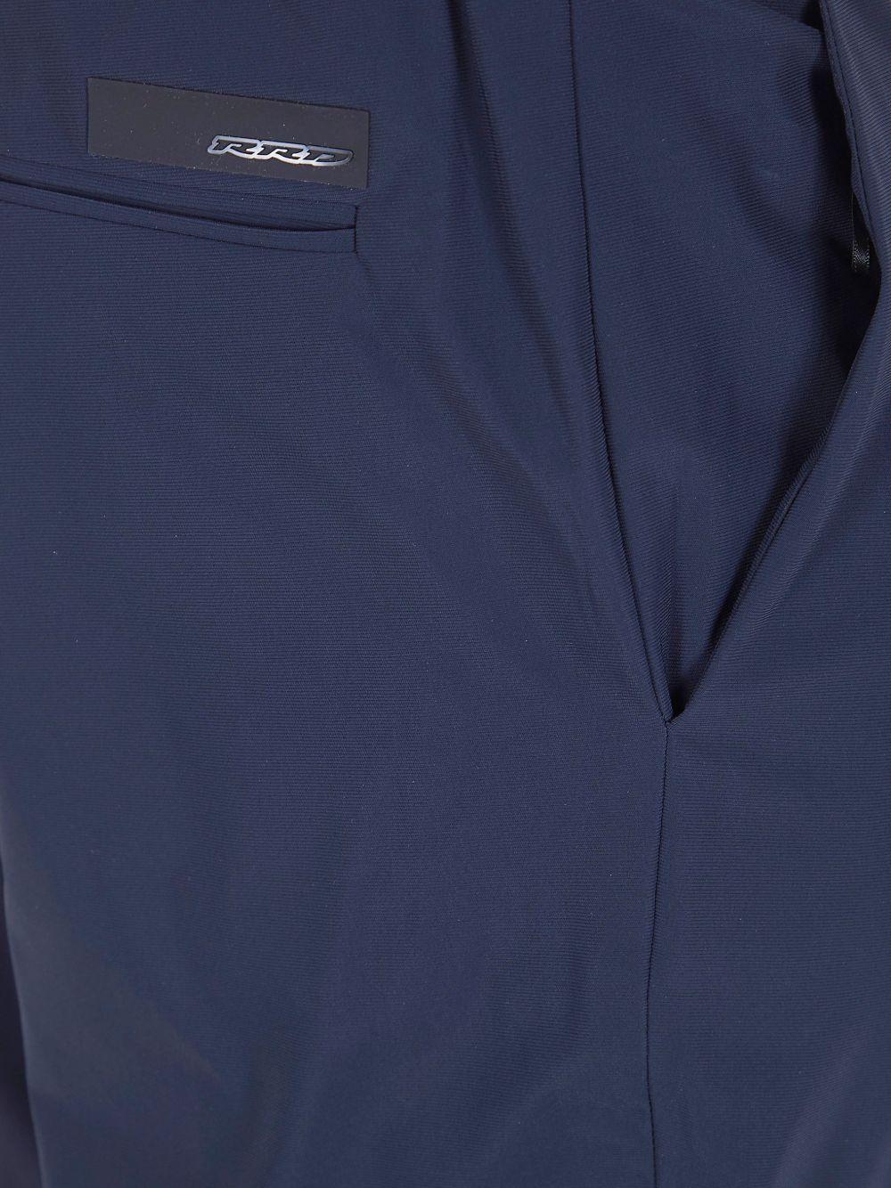 RRD ROBERTO RICCI DESIGNS Pantaloni blu a gamba stretta con logo 
