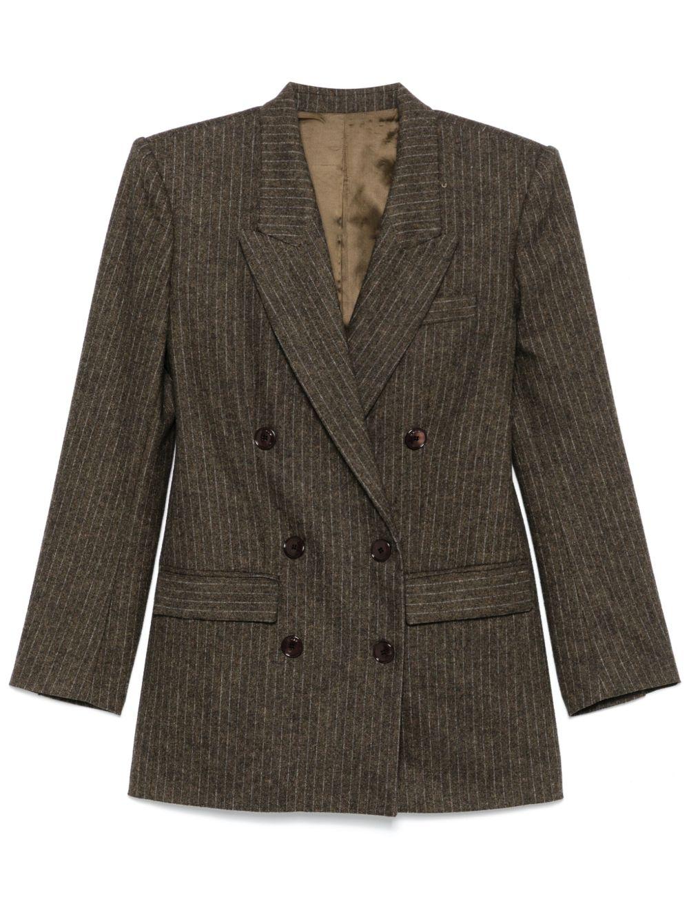 ISABEL MARANT Blazer 'Jevima' gessato 
