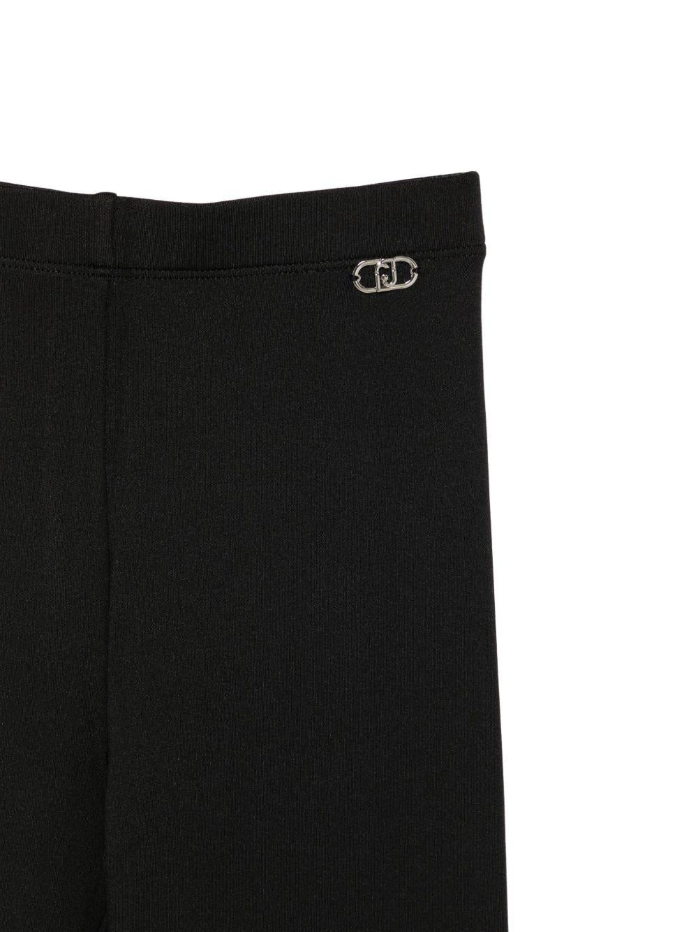 LIUJO Pantaloni neri morbidi 