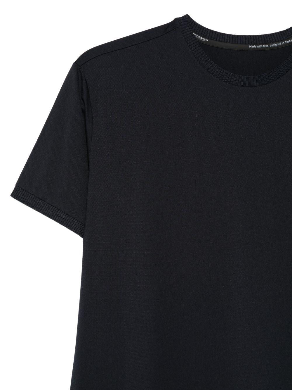 RRD ROBERTO RICCI DESIGNS T-shirt blu a maniche corte 