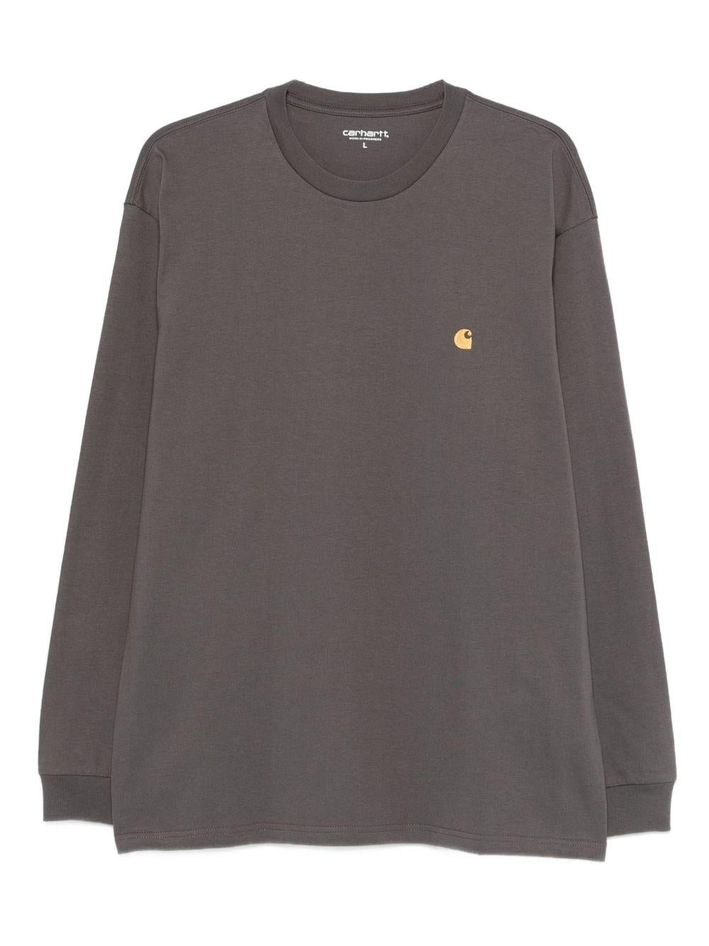 CARHARTT WIP Felpa in cotone grigio 