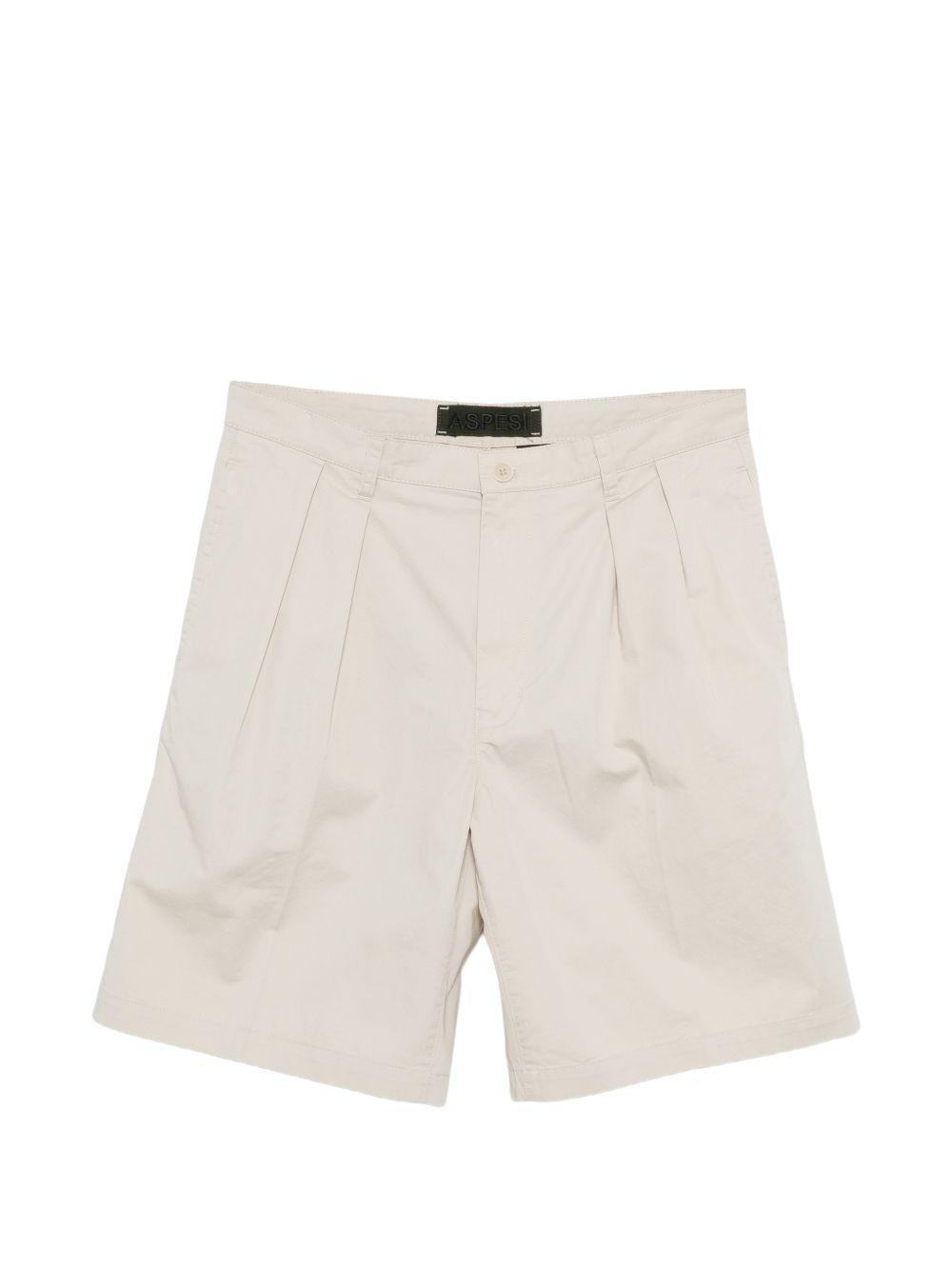 ASPESI Bermuda beige con tasche 