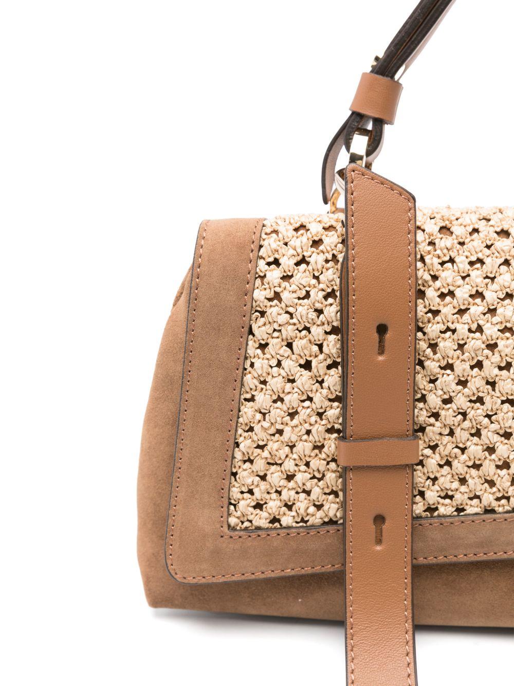 LORISTELLA Borsa a spalla Kendal marrone 