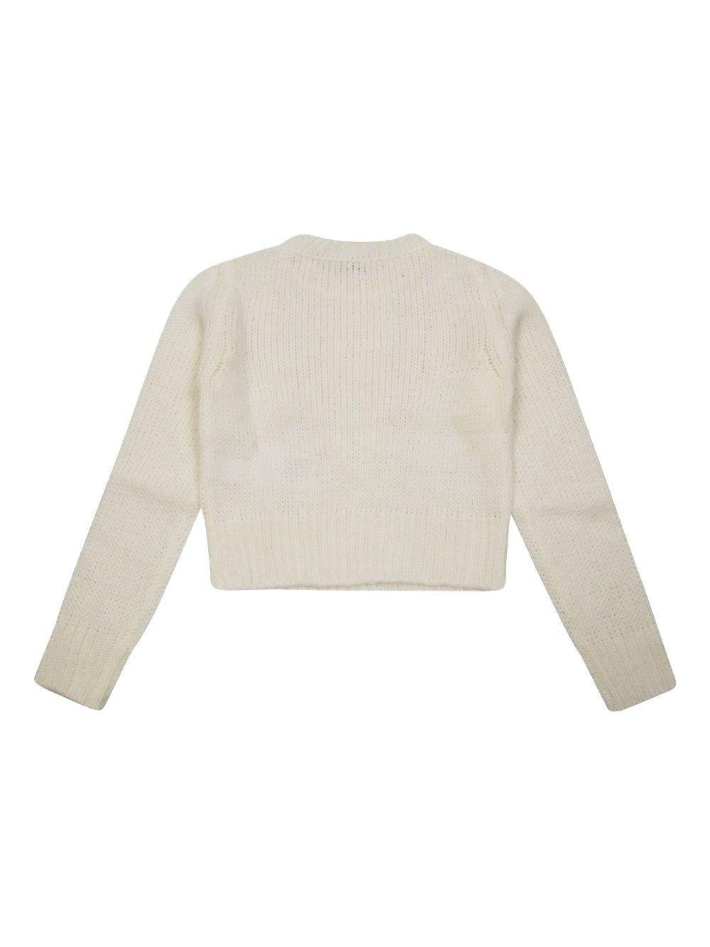 LIUJO Maglia girocollo a trecce 