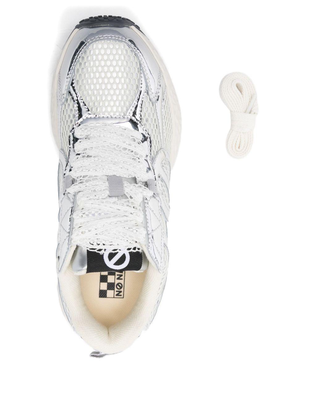 NO NAME Sneakers metallizzate 