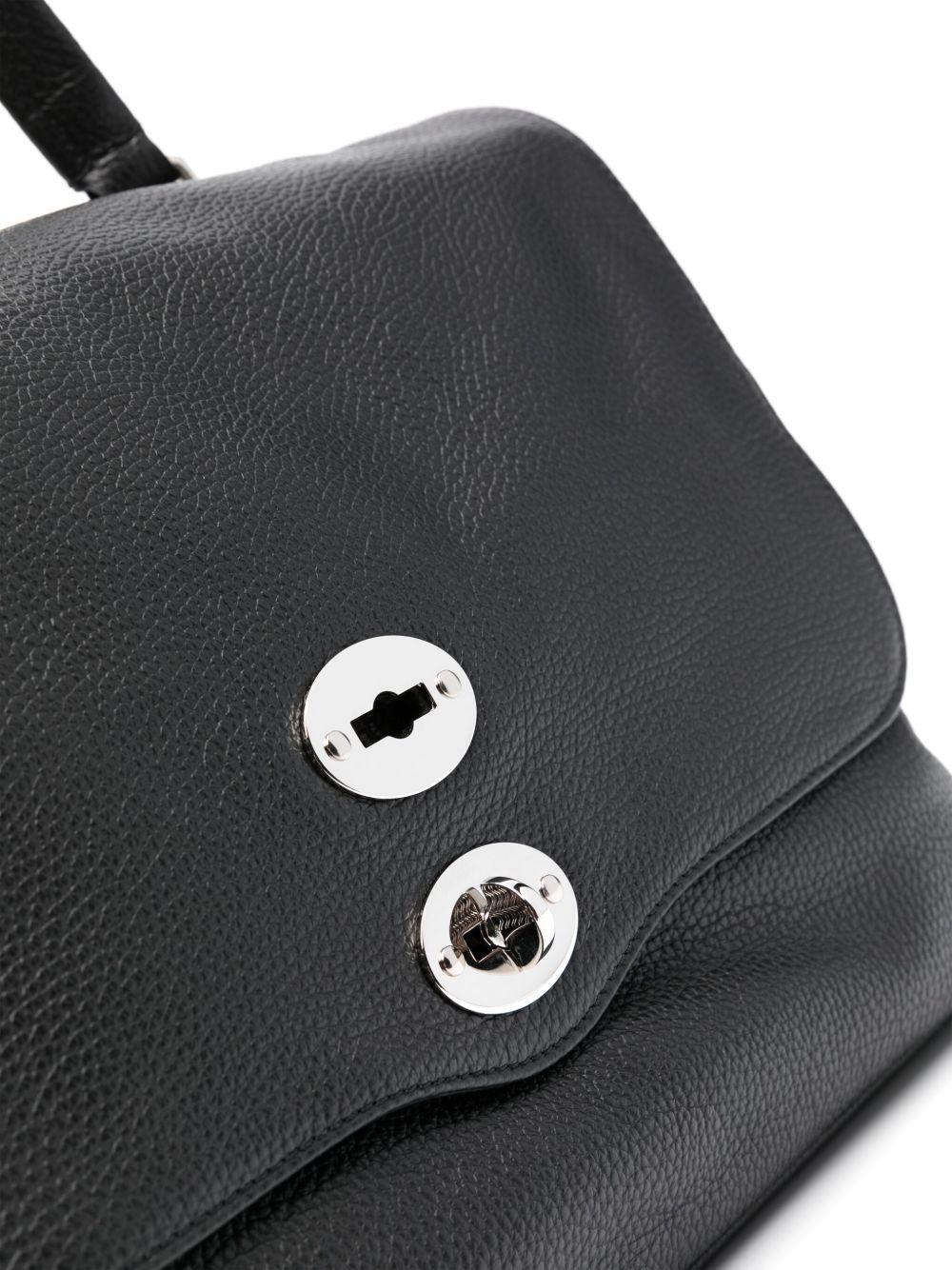 ZANELLATO Borsa tote nera 'Postina Daily Media' 