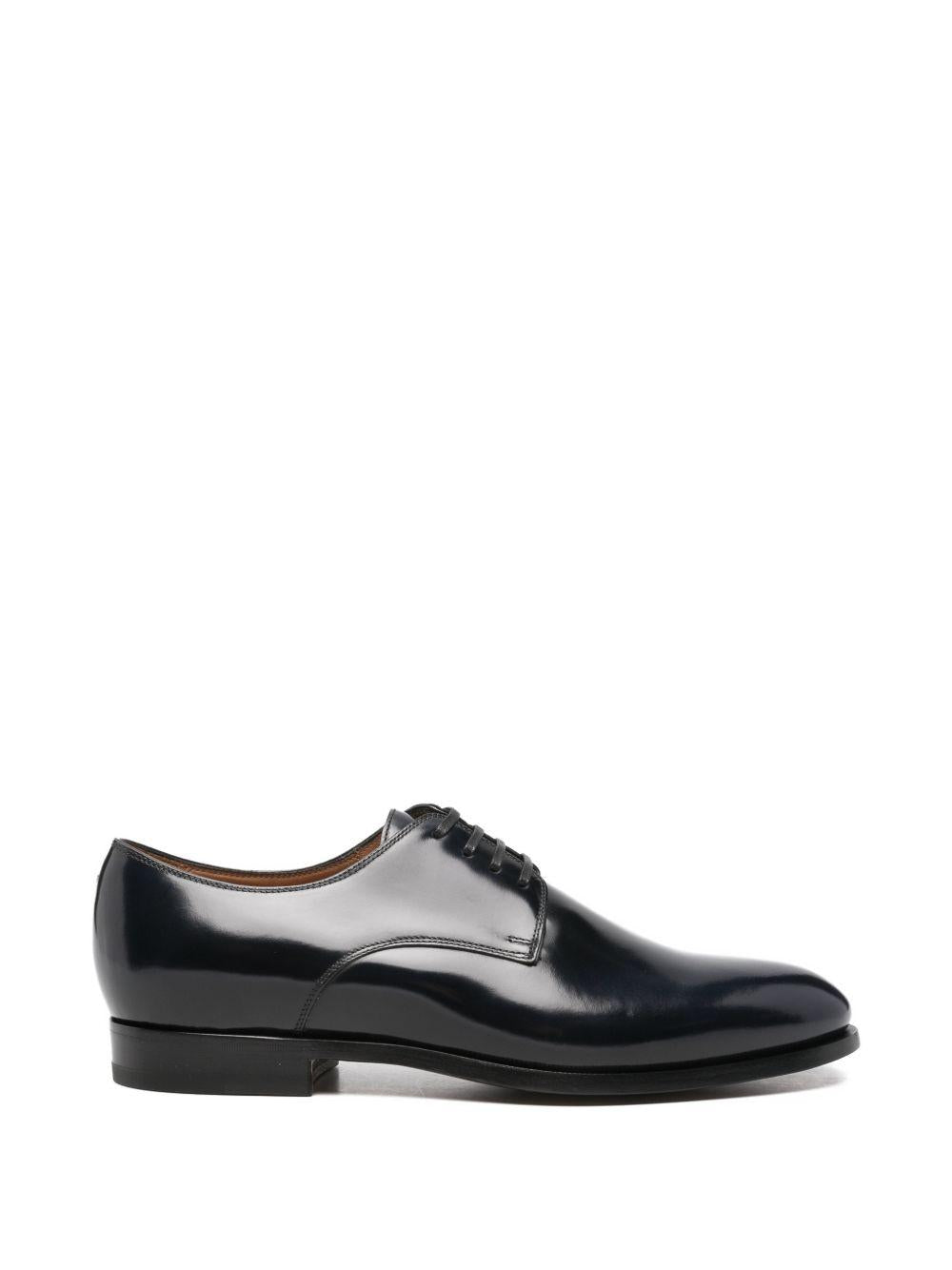 ORTIGNI Scarpe stringate nere lucide 