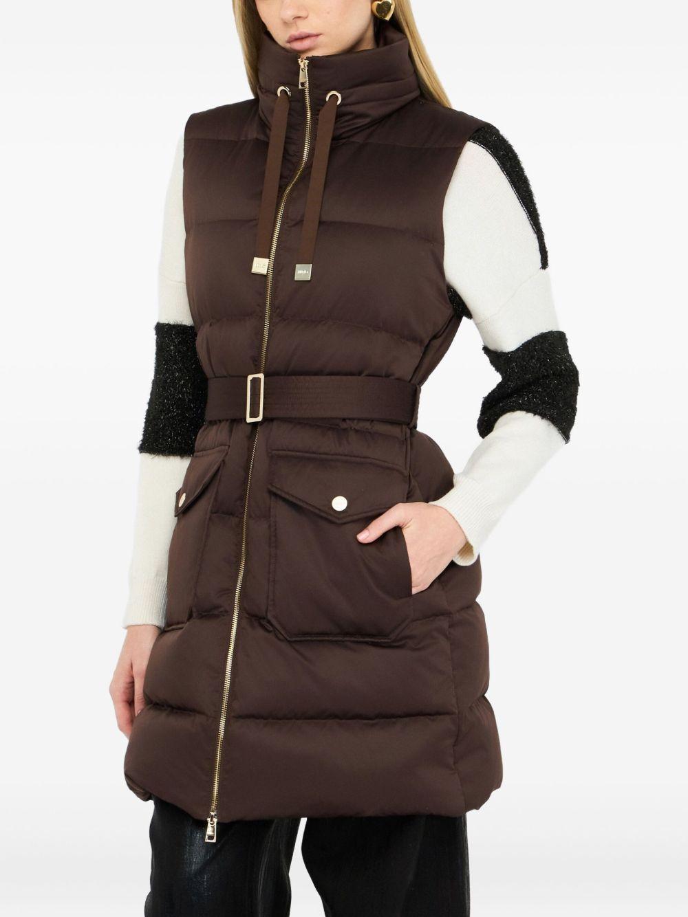LIUJO Gilet con cintura in vita 
