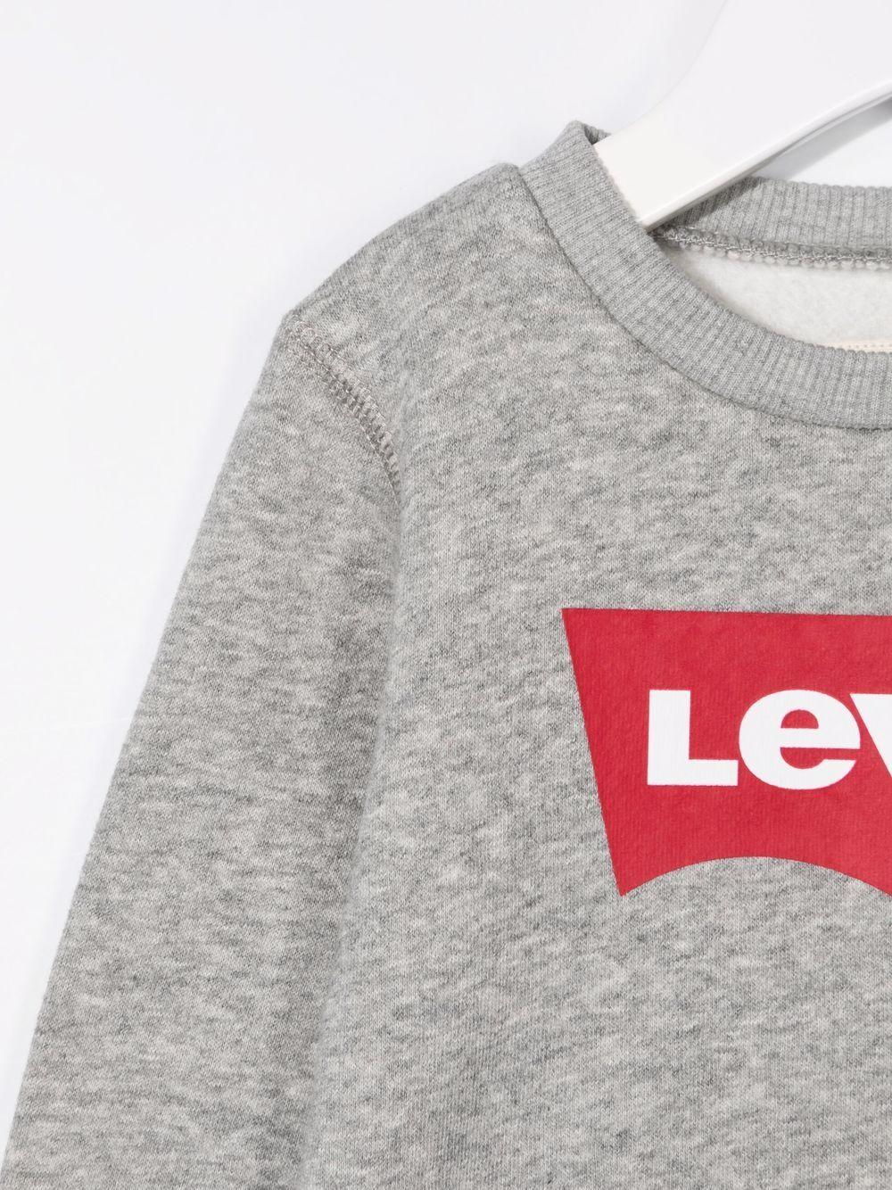LEVIS Felpa girocollo con stampa 