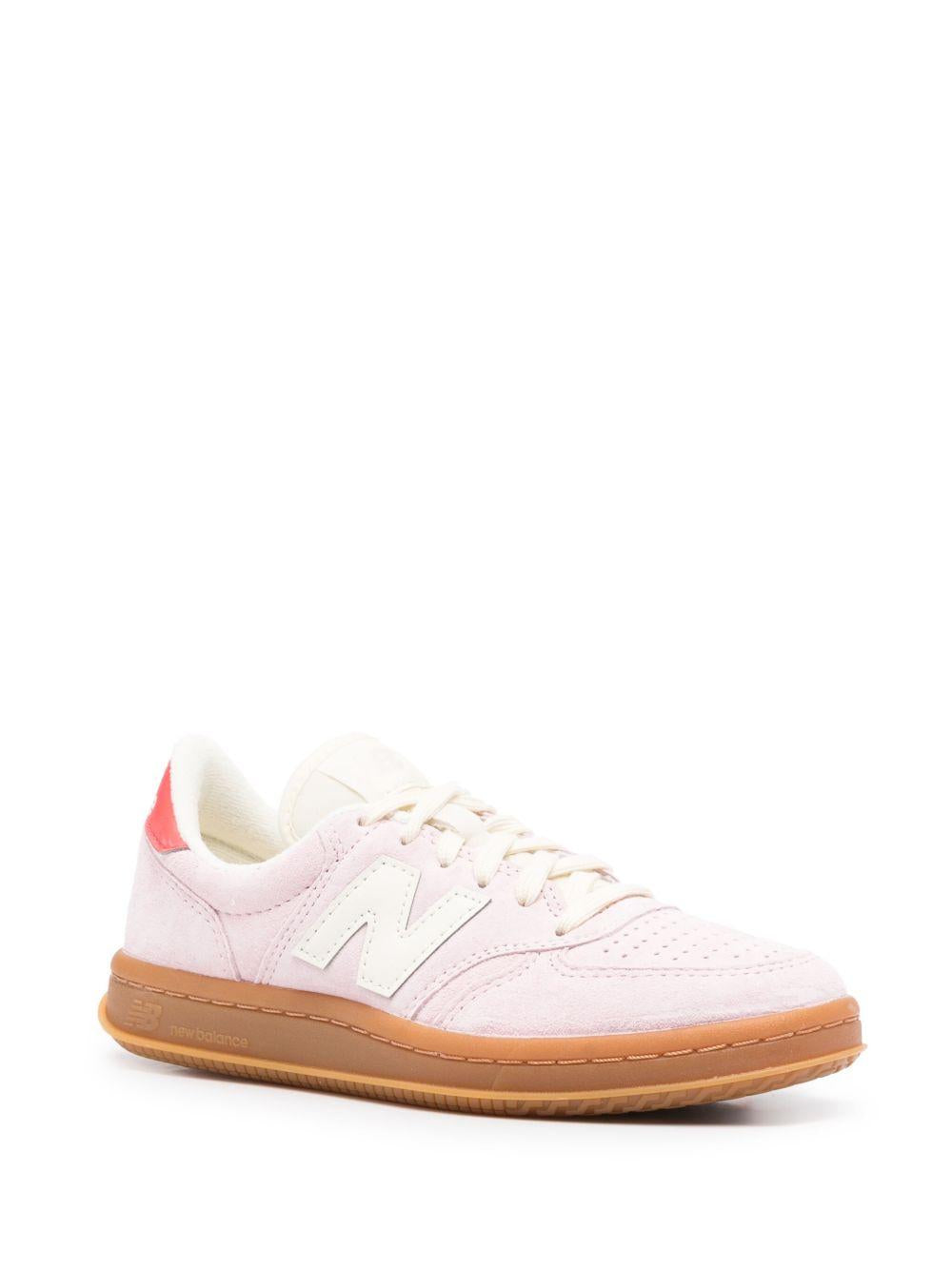 NEW BALANCE Sneakers 'T500' in camoscio rosa 