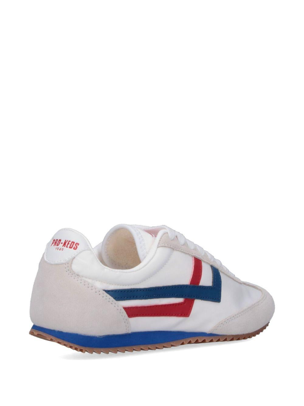 PROKEDS 1949 Sneakers Racer 77 in Nylon rosa e rosso 