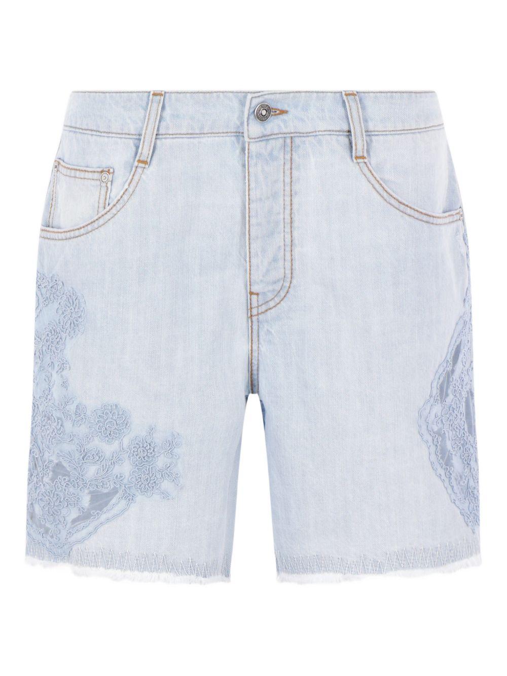 ERMANNO SCERVINO Shorts con ricami 