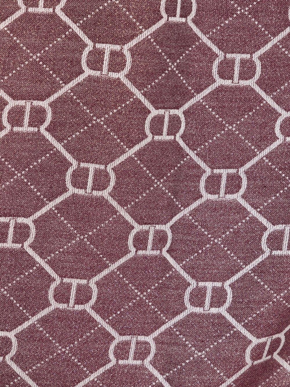 TWINSET Sciarpa con logo monogram 