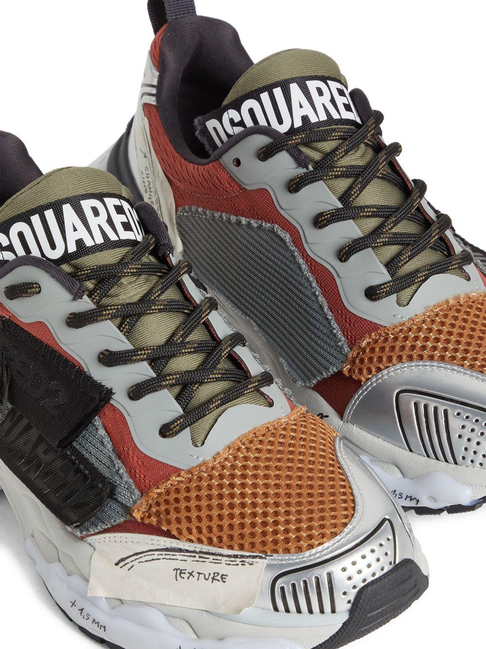 DSQUARED2 Sneakers 'Faster' con patch logo 