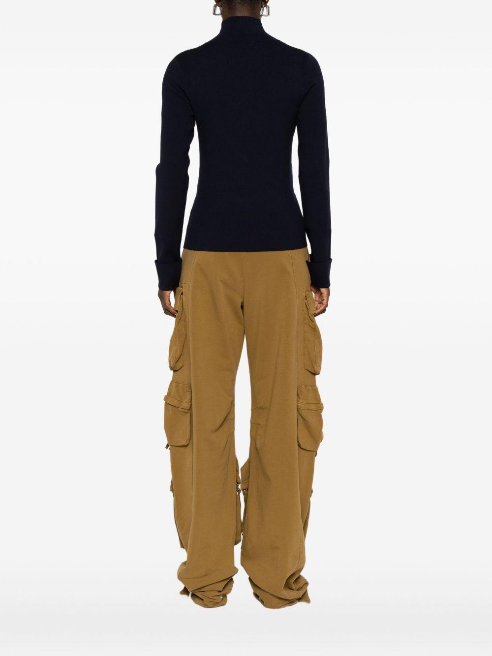 BLUGIRL Maglione a collo alto con motivo geometrico 