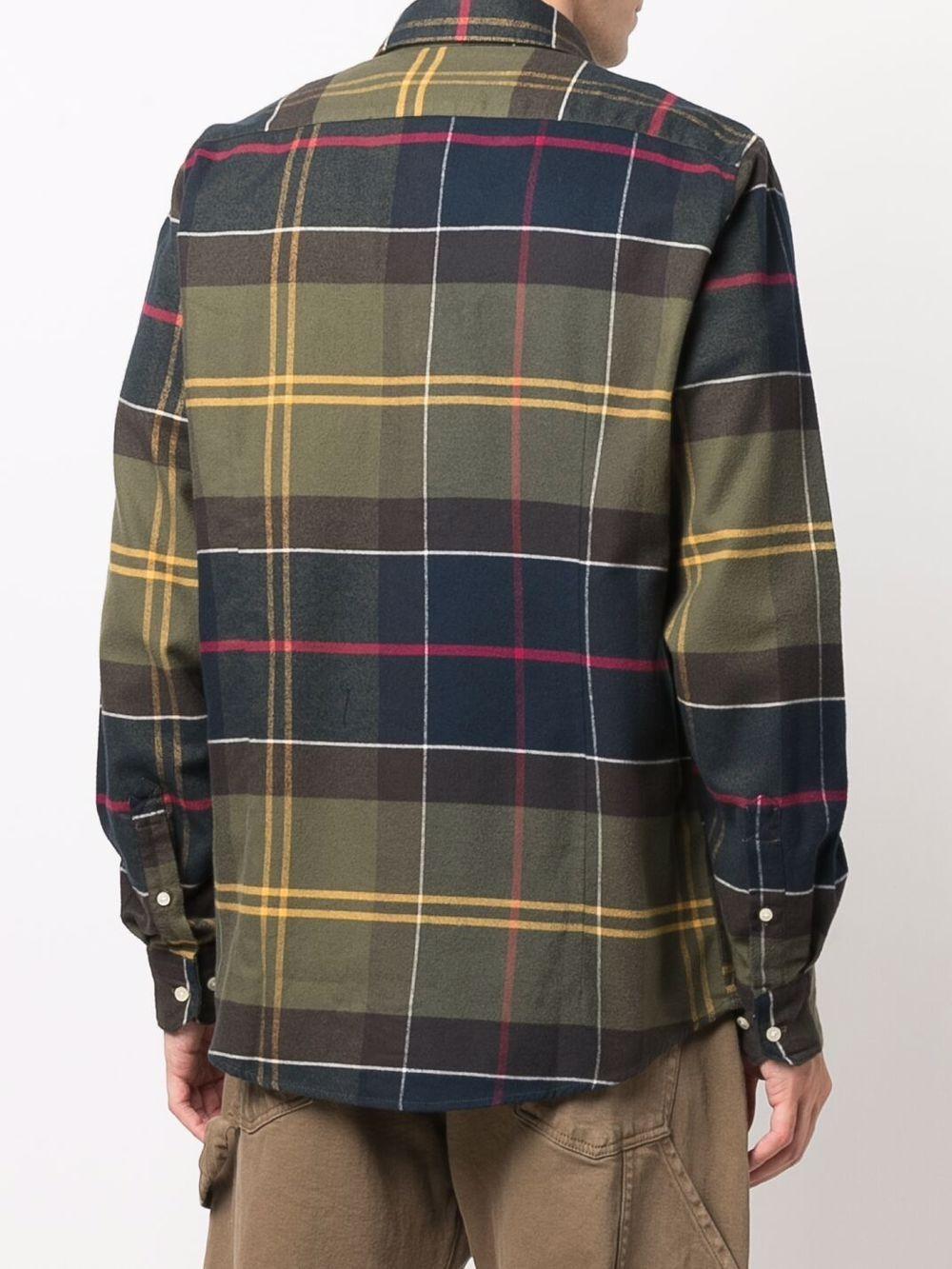 BARBOUR Camicia 'Edderton' xon fantasia tartan 